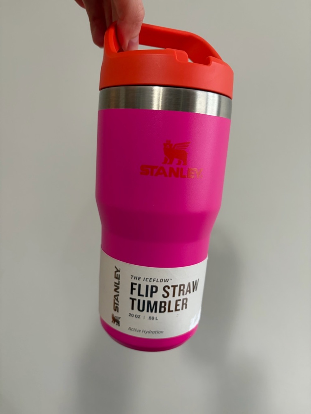 NEW Stanley flip straw tumbler 20 oz